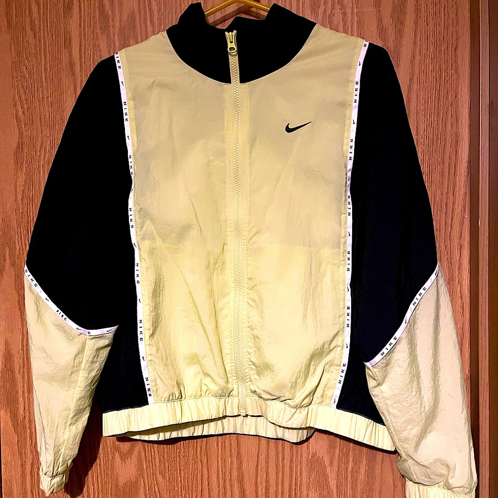 Neon Yellow Vintage Nike Windbreaker